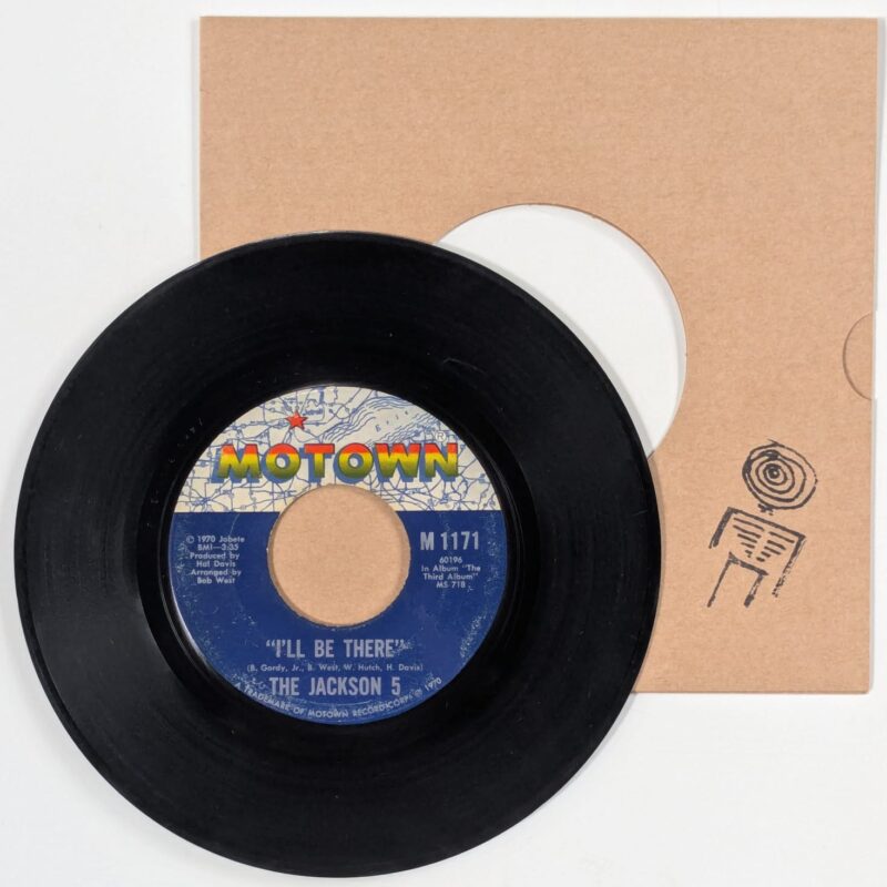 THE JACKSON 5 / I'LL BE THERE / ONE MORE CHANCE / 1970 / VINIL 7"