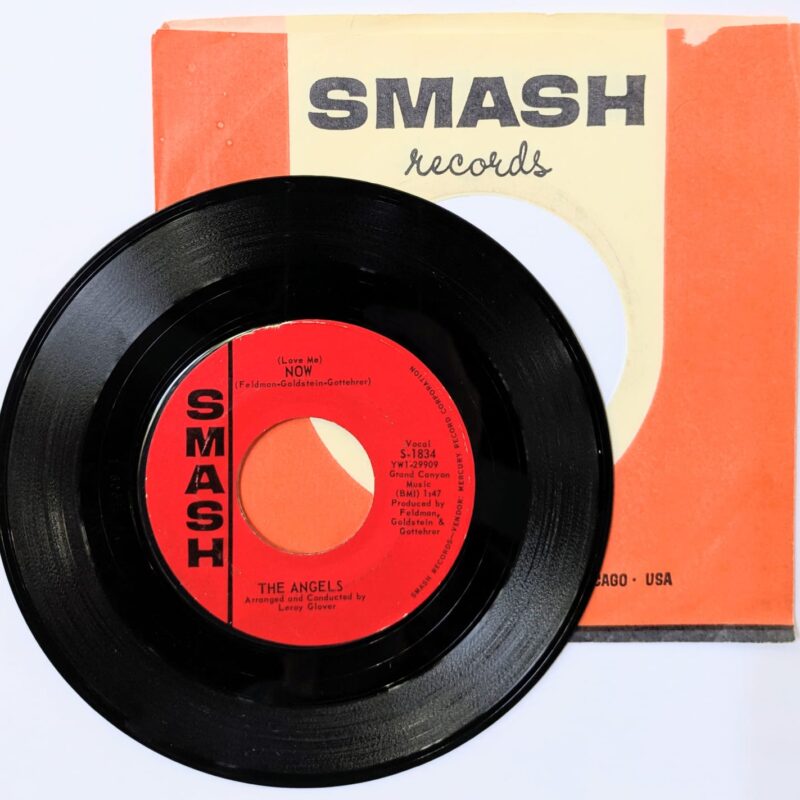 THE ANGELS  / MY BOYFRIENDS BACK / (LOVE ME) NOW 1963 / VINIL 7"