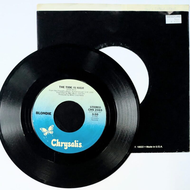 BLONDIE / THE TIDE IS HIGH / SUZY AND JEFFREY / 1980 / VINIL 7"