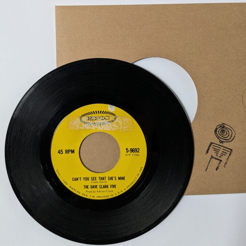 DAVE CLARK FIVE / CAN'T YOU SEE THAT SHE'S MINE / NO TIME TO LOSE / 1964 / VINIL 7"