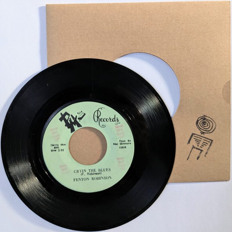 FENTON ROBINSON / FIND A-WAY 3:15 / FIND A-WAY 2:45 / 1974 / VINIL 7" / MISPRINT