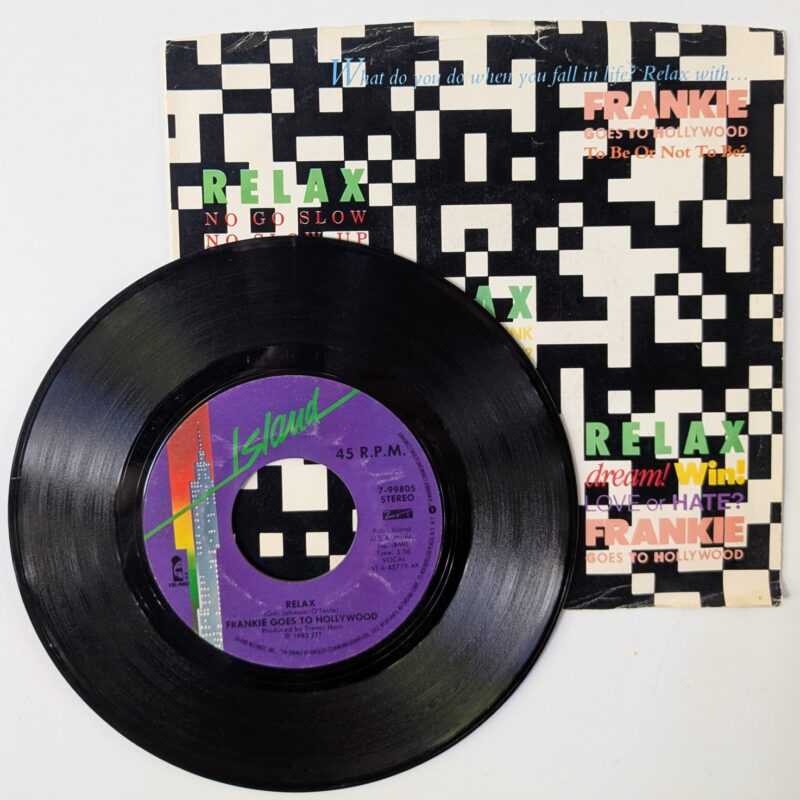 FRANKIE GOES TO HOLLYWOOD  / RELAX / ONE SEPTEMBER MONDAY / 1983 / VINIL 7"