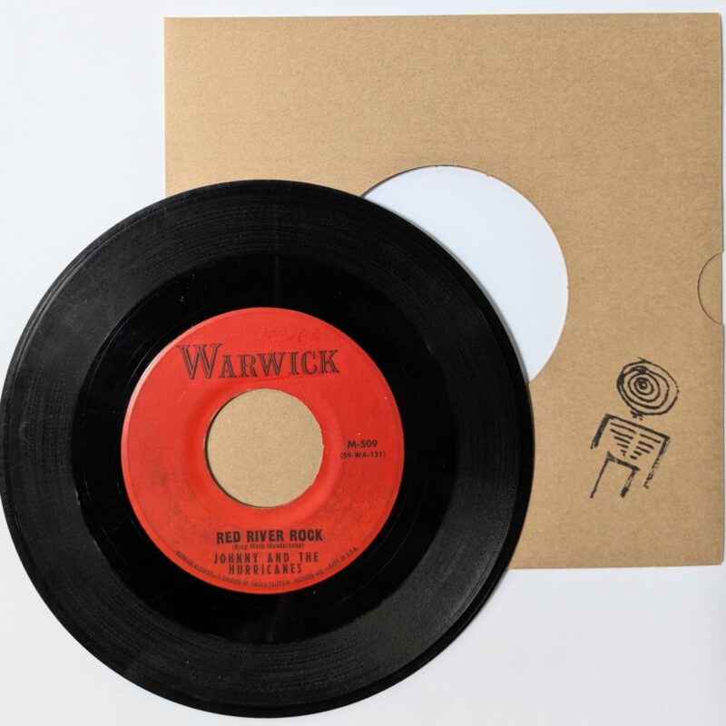 JOHNNY AND THE HURRICANES / RED RIVER ROCK / BUCKEYE / 1959 / VINIL 7"