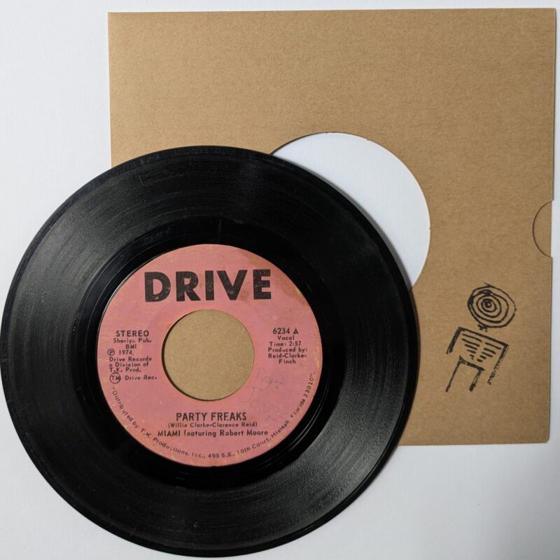 MIAMI FEATURING ROBERT MOORE / PARTY FREAKS / PARTY FREAKS PART. 2 / 1974 / VINIL 7"