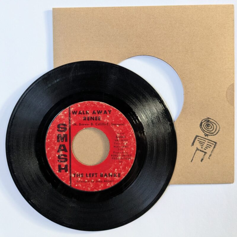 THE LEFT BANKE  / WALK AWAY RENEE / I HAVEN'T GOT THE NERVE / 1966 / VINIL 7"