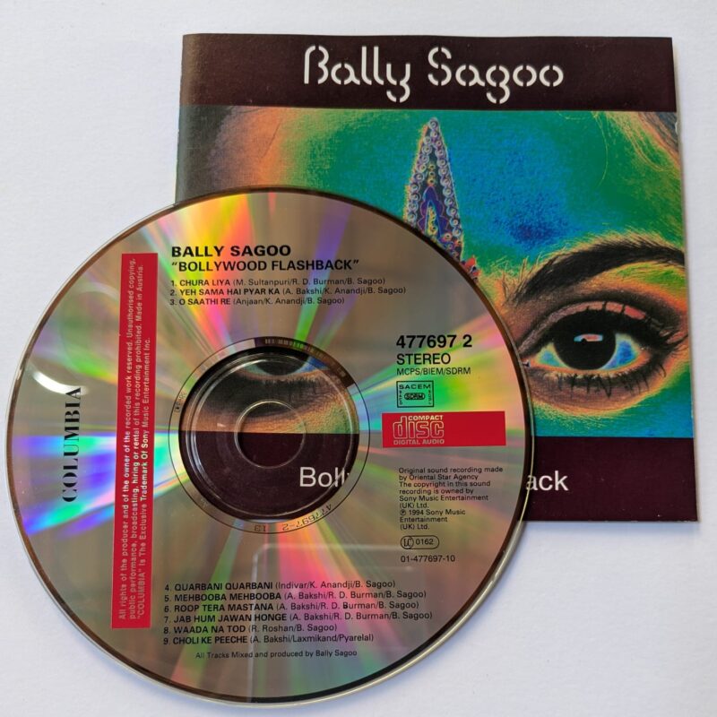 BALLY SAGOO  / BOLLYWOOD FLASHBACK / 1994 / CD