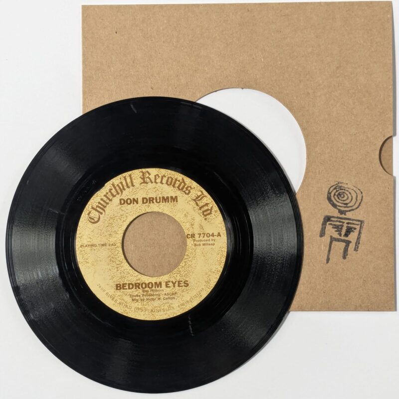 DON DRUMM / BEDROOM EYES / STONEY / 1977 / VINIL 7"