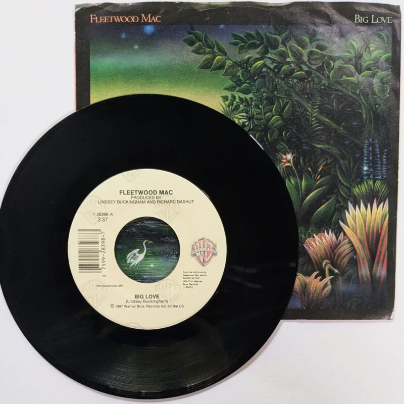 FLEETWOOD MAC  / BIG LOVE / YOU AND I, PART I / 1987 / VINIL 7"