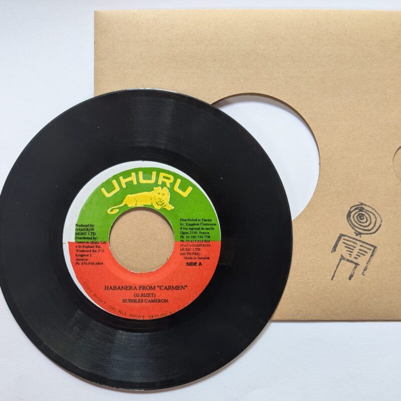 BUBBLES CAMERON / HABANERA FROM "CARMEN" / 1990 / VINIL COMPACTO 7 DUB
