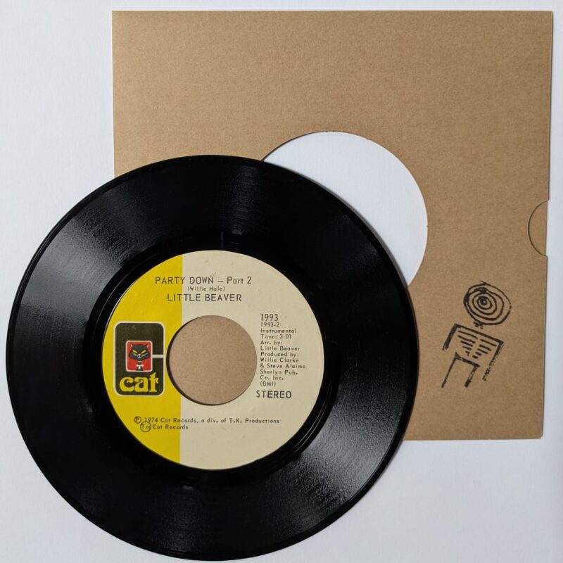 LITTLE BEAVER / PARTY DOWN PART 1 / PART 2 / 1974 / VINIL 7"
