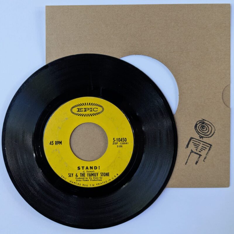 SLY & THE FAMILY STONE / I WANT TO TAKE YOU HIGHER / STAND / 1969 / VINIL 7"