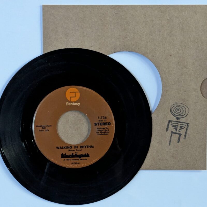 BLACKBYRDS / WALKING IN RHYTHM/THE BABY / 1974 / VINIL 7"