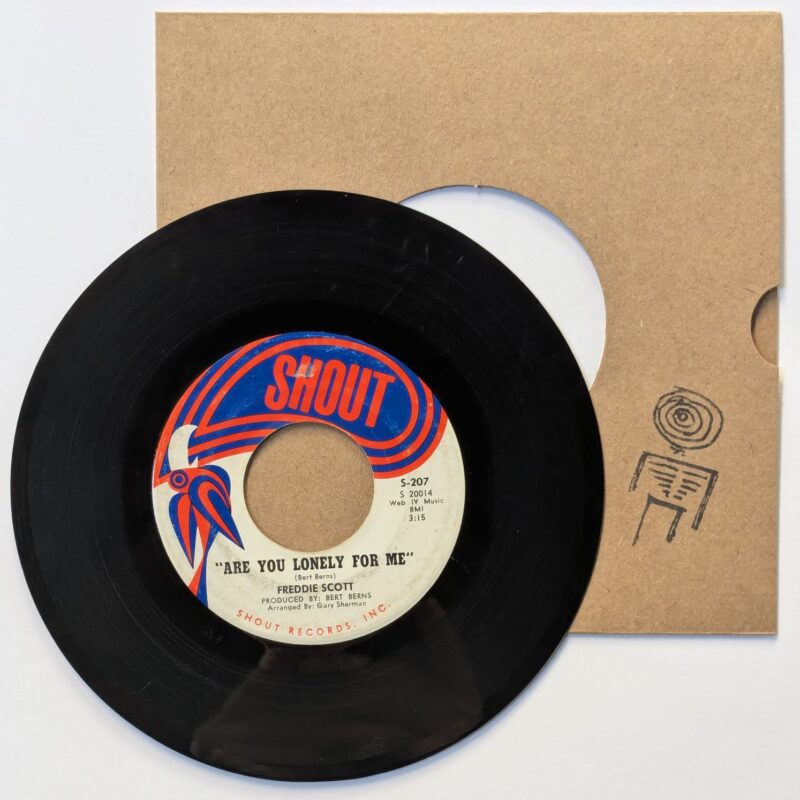 FREDDIE SCOTT / ARE YOU LONELY FOR ME / WHERE WERE YOU / 1966 / VINIL 7"
