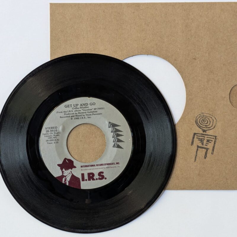 GO GO'S / GET UP AND GO / SPEEDING / 1982 / VINIL 7"