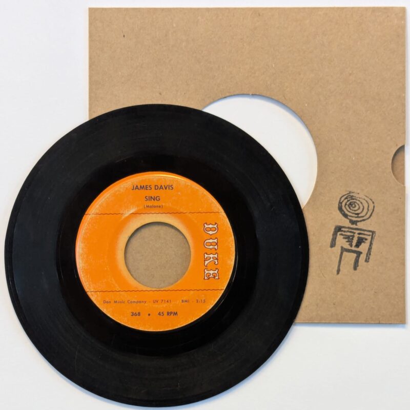 JAMES DAVIS / BLUE MONDAY / SING / 1963 / VINIL 7"