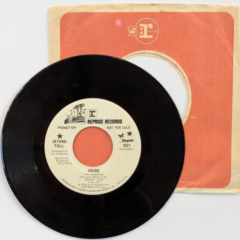 JETHRO TULL / INSIDE/A TIME FOR EVERYTHING / 1970 / VINIL 7" PROMO