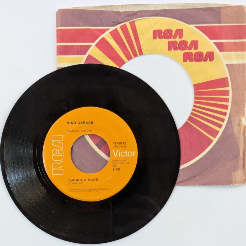 MIND GARAGE / TOBACCO ROAD/JAILHOUSE ROCK / 1970 / VINIL 7"