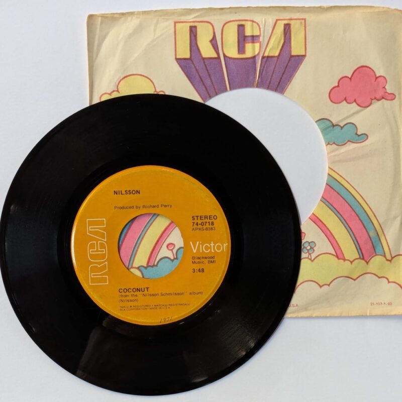 NILSSON / COCONUT / DOWN / 1972 / VINIL 7"