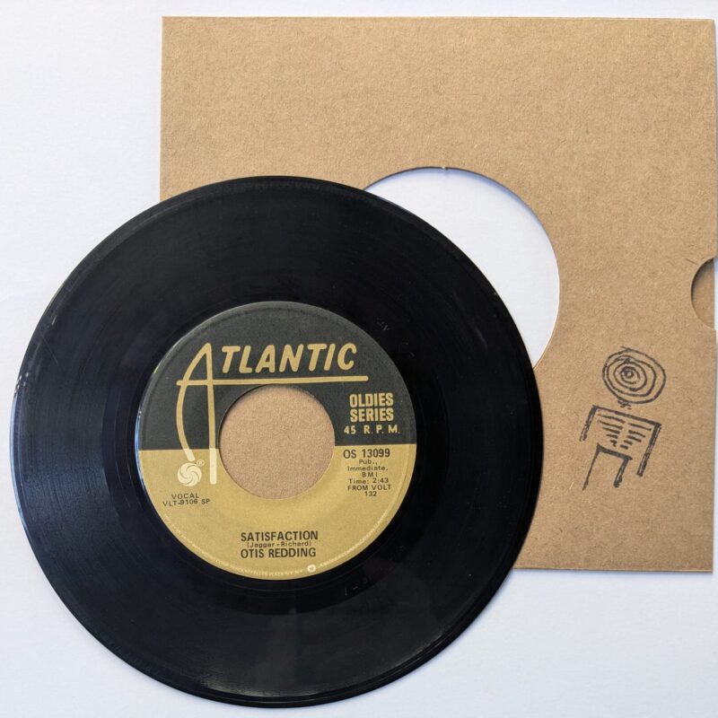 OTIS REDDING / TRY A LITTLE TENDERNESS / SATISFACTION / 1984 / VINIL 7"