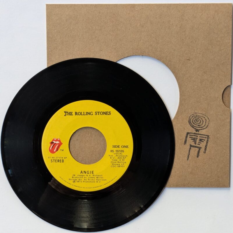 THE ROLLING STONES / SILVER TRAIN / ANGIE / 1974 / VINIL 7"