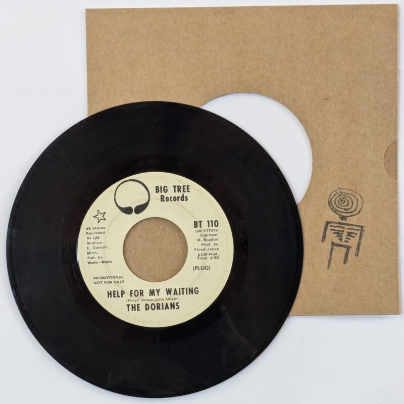 THE DORIANS / MEANS AND WAYS/HELP FOR MY WAITING / 1970 / VINIL 7"