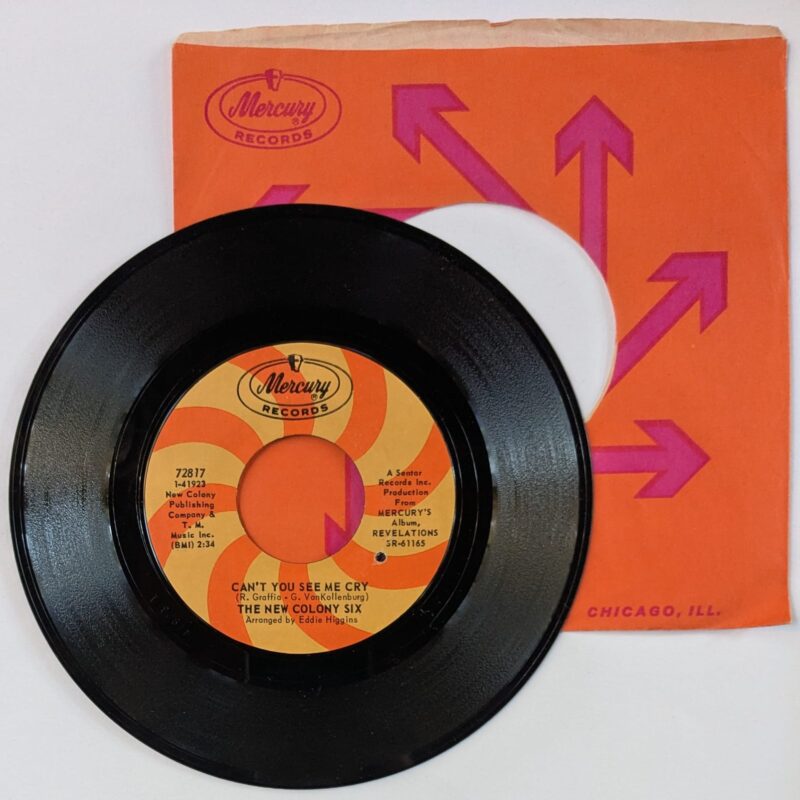 THE NEW COLONY SIX / SUMMERTIME ANOTHER NAME FOR LOVE/CAN'T YOU SEE / 1968 / VINIL 7"