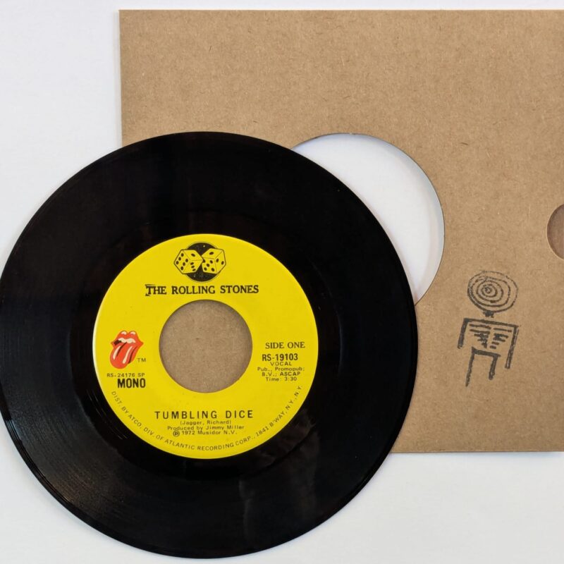 THE ROLLING STONES / TUMBLING DICE/SWEET BLACK ANGEL / 1972 / VINIL 7"