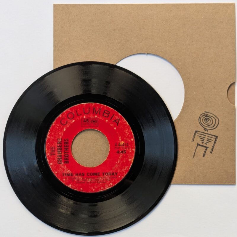 THE CHAMBERS BROTHERS / TIME HAS COME TODAY / PEOPLE GET READY / 1968 / VINIL 7"