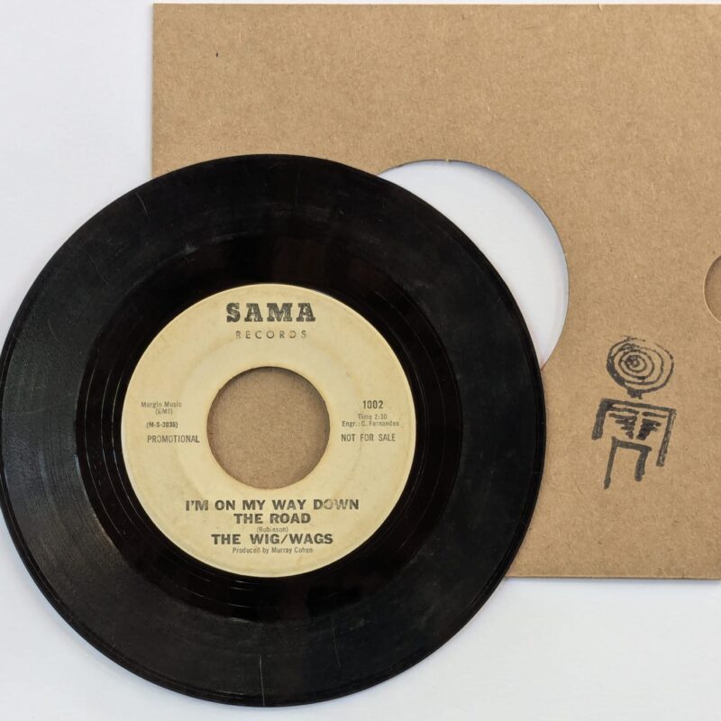 THE WIG WAGS / THE GOOFY GOOGLE / I'M ON MY WAY DOWN THE ROAD / 1967 / VINIL 7"