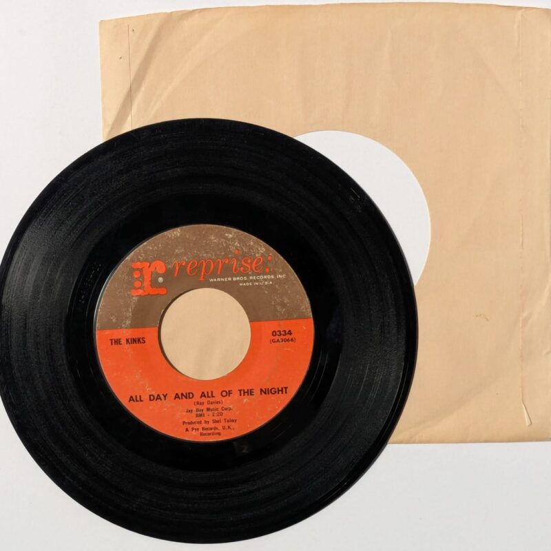 THE KINKS / ALL DAY AND ALL OF THE NIGHT / I GOTTA MOVE / 1964 / VINIL 7"