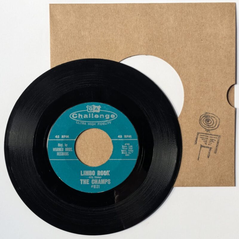 THE CHAMPS / LIMBO ROCK / TEQUILA TWIST / 1961 / VINIL 7"