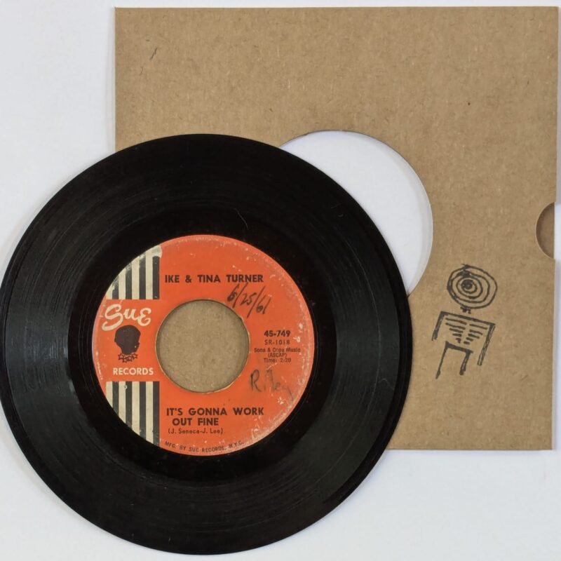 IKE & TINA TURNER / IT'S GONNA WORK OUT FINE / WON'T YOU FORGIVE ME / 1961 / VINIL 7"