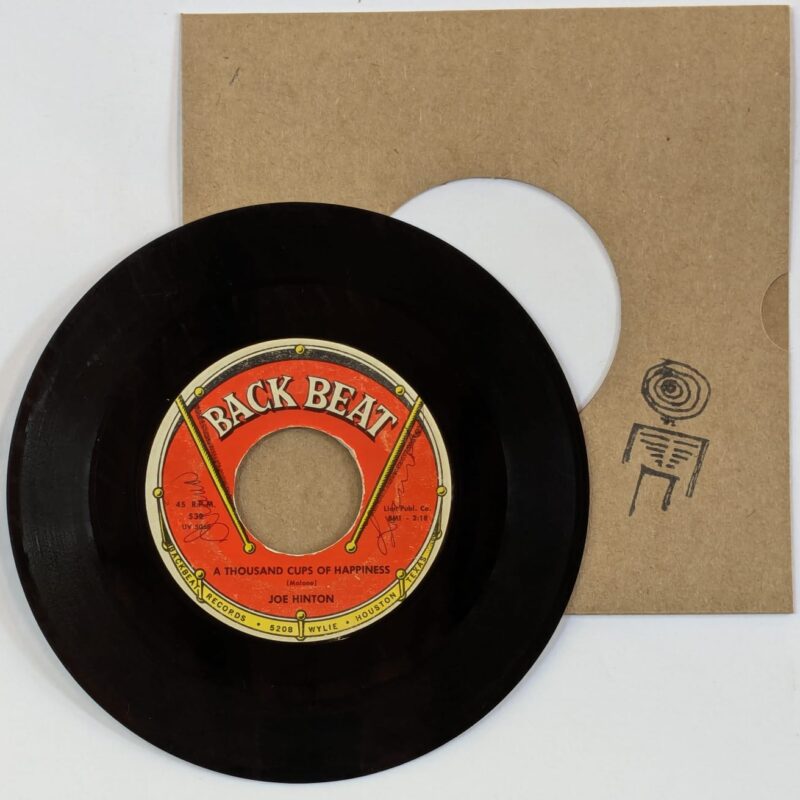 JOE HINTON / A THOUSAND CUPS OF HAPPINESS / IF YOU LOVE ME / 1960 / VINIL 7"