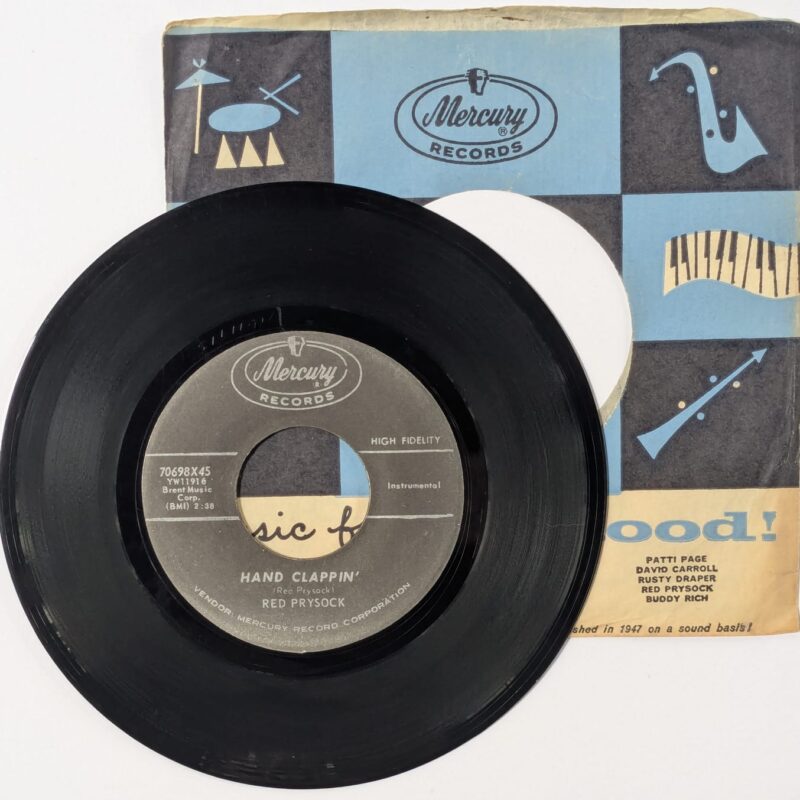 RED PRYSOCK / HAND CLAPPIN' / JUMBO / 1956 / VINIL 7"