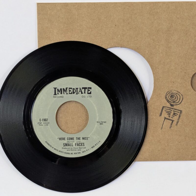 SMALL FACES / HERE COMES THE NICE / TALK TO YOU / 1967 / VINIL 7" MONO