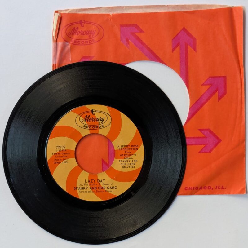 SPANKY & OUR GANG / LAZY DAY / 1967 / VINIL 7"