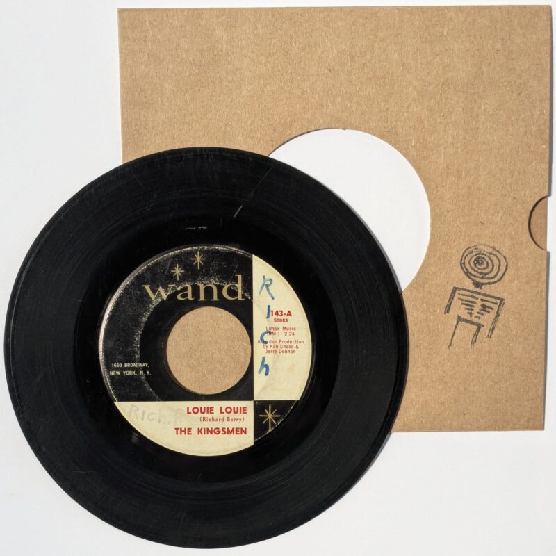 THE KINGSMEN / LOUIE LOUIE / HAUNTED CASTLE / 1963 / VINIL 7"