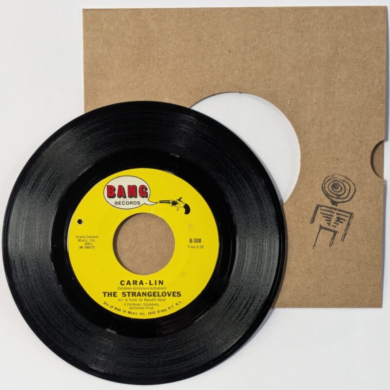 THE STRANGELOVES / CARA LIN /  ROLL ON MISSISSIPPI / 1965 / VINIL 7"