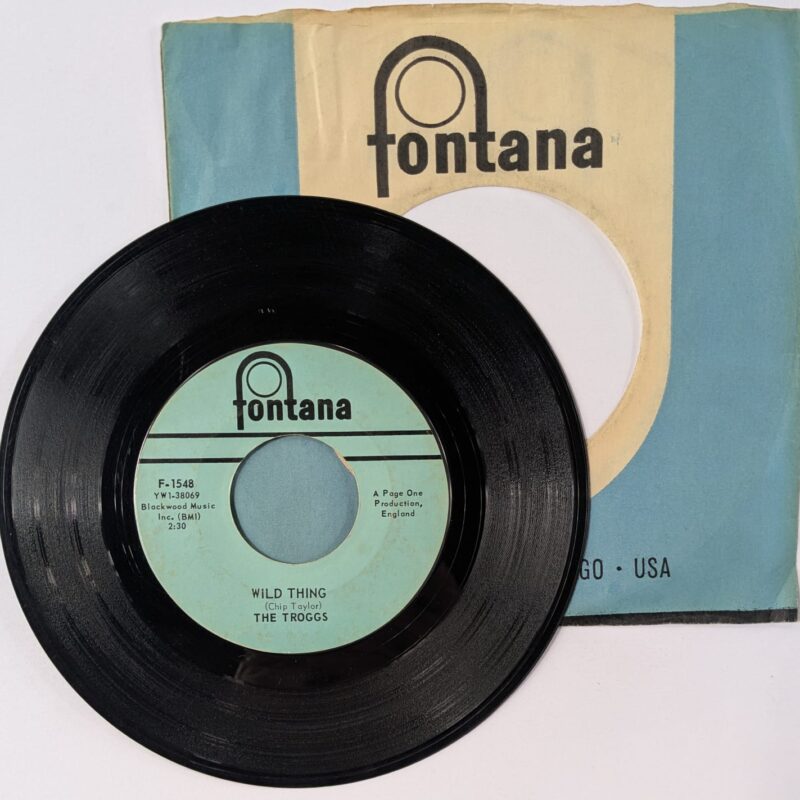 THE TROGGS / WILD THING / FROM HOME / 1967 / VINIL 7"
