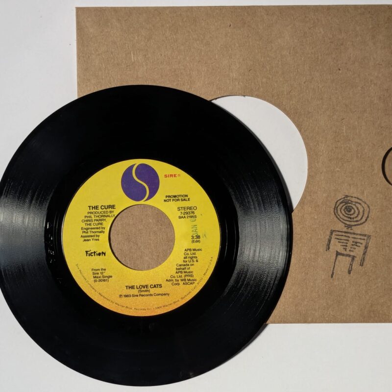 THE CURE / THE LOVE CATS / 1983 / VINIL 7" -  PROMO