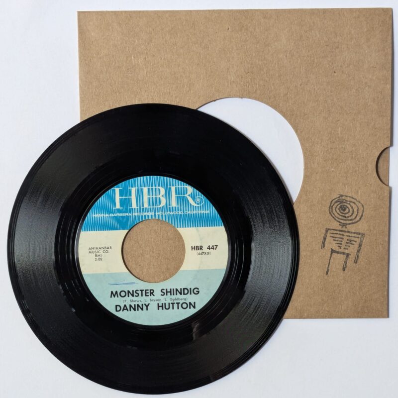 DANNY HUTTON / MONSTER SHINDIG / ROSES AND RAINBOWS / 1965 / VINIL 7"