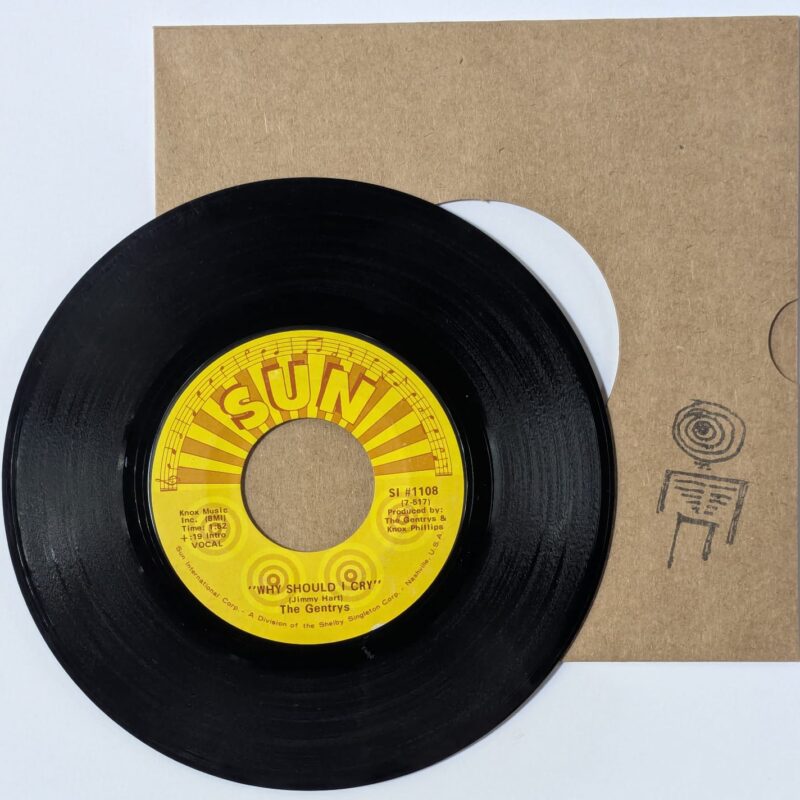 THE GENTRYS / WHY SHOULD I CRY / I NEED LOVE / 1969 / VINIL 7"