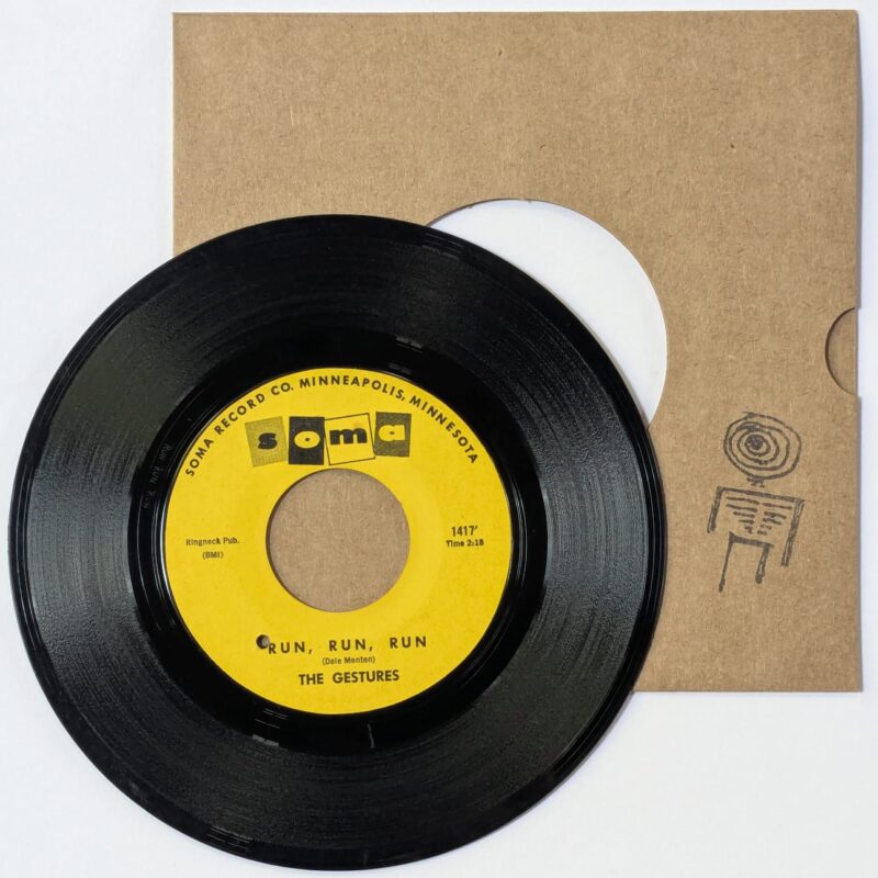THE GESTURES / RUN, RUN, RUN / 1964 / VINIL 7"