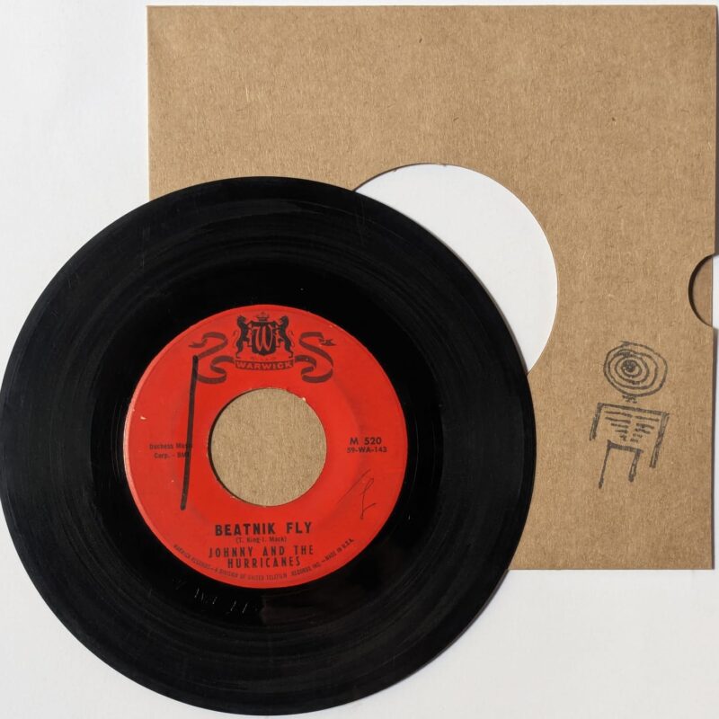JOHNNY AND THE HURRICANES / BEATNIK FLY / SAND STORM / 1960 / VINIL 7"