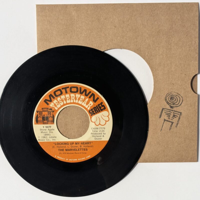 THE MARVELETTES / FOREVER / LOCKING UP MY HEART / 1973 / VINIL 7"