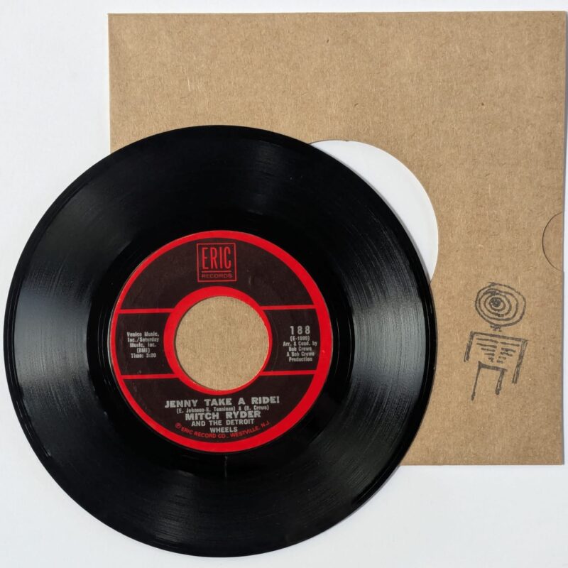 MITCH RYDER / JENNY TAKE A RIDE / LITTLE LATIN LUPE LU / 1981 / VINIL 7"
