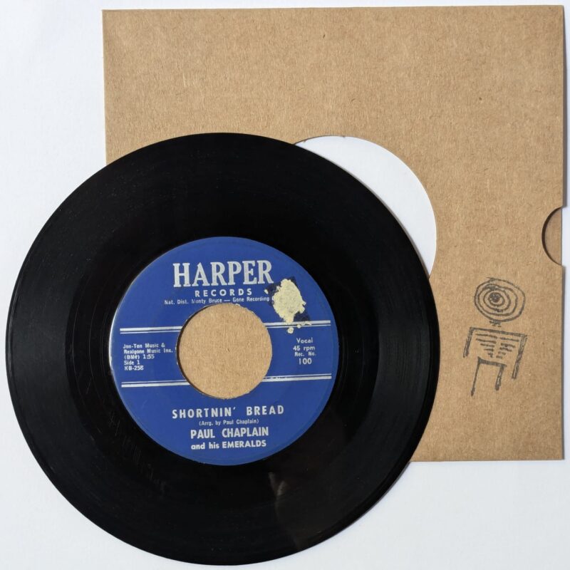 PAUL CHAPLAIN / SHORTNIN' BREAD / NICOTINE / 1960 / VINIL 7"