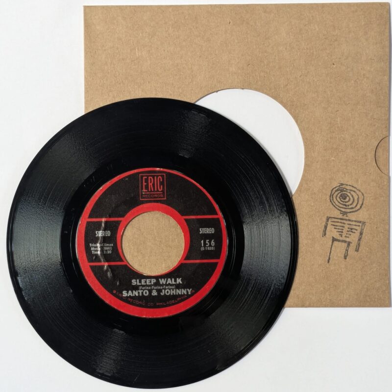 SANTO & JOHNNY / SLEEPWALK / TEARDROP / 1976 / VINIL 7"