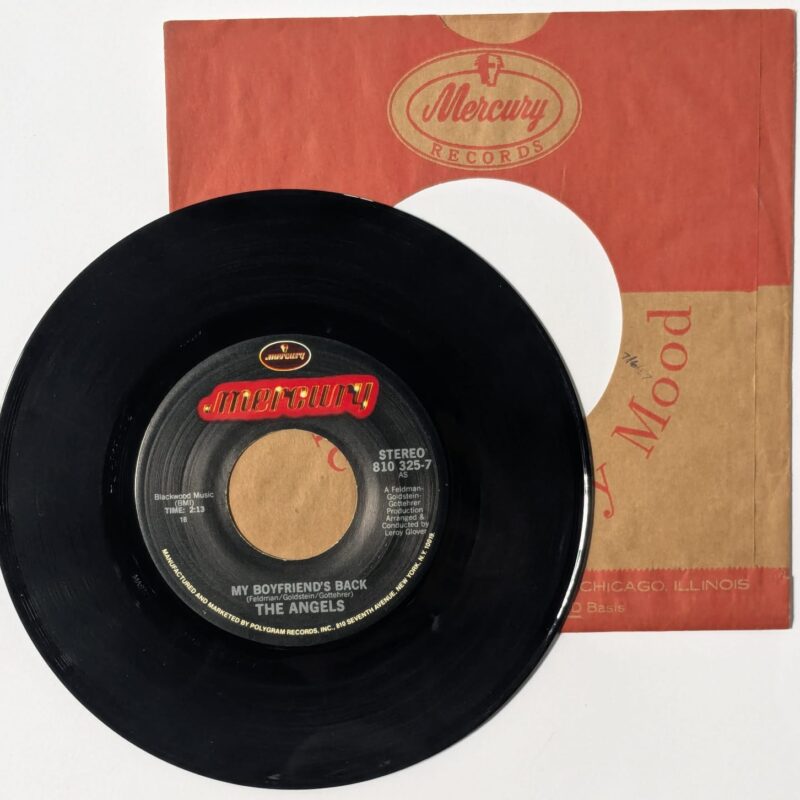 THE ANGELS / MY BOYFRIEND'S BACK / THANK YOU AND GOOD NIGHT / 1982 / VINIL 7"
