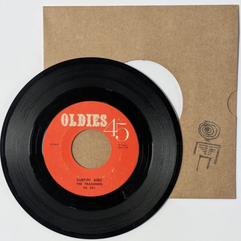 THE TRASHMEN / SURFIN' BIRD / KING OF THE SURF / 1965 / VINIL 7"
